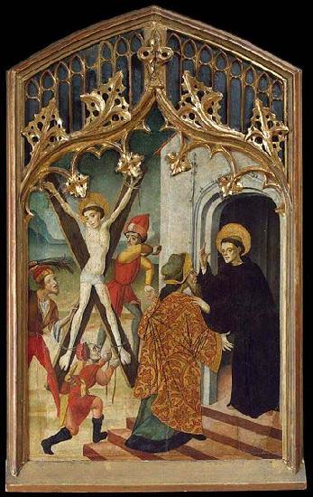 Bernat Martorell St Vincent the Martyr and St Vincent Ferrer